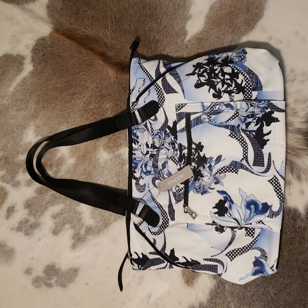 Chico's Adjustable Tote Bag